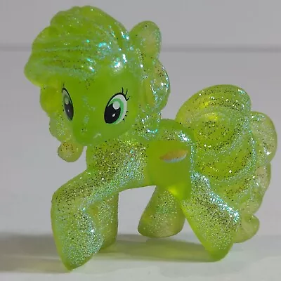 My Little Pony FiM Blind Bag Wave #4 2  Transparent Glitter Peachy Sweet Figure • $3.75