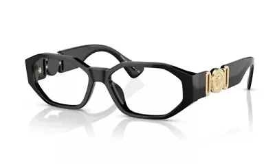 Versace VE 3320U GB1 Black 54/16/145 Unisex Eyewear Frame • $168.59