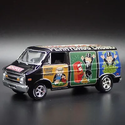 1971-1978 Dodge Street Van Monopoly  1/64 Scale Collectible Diecast Model Car • $11.99