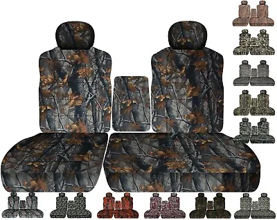 Fits Chevy C/K 1500 Pickup 95-98 Front Set Seat Covers 60/40 Seat With Console • $109.99