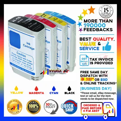 10x NoN-OEM BRAND NEW YYUDA INK CARTRIDGES HP88 HP18 HP 88 HP 18 For HPL7380 • $35.88