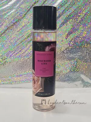 Bath And Body Works 🌹 ROSE WATER & IVY 8 Oz Fine Fragrance Mist Spray BBW • $59.99