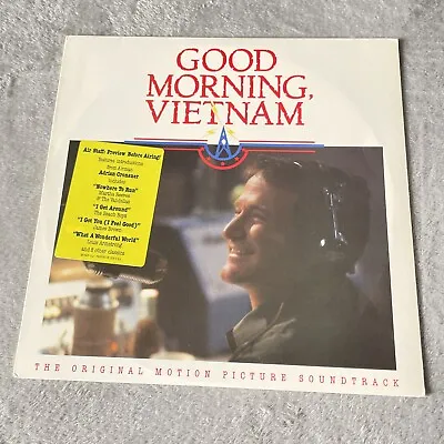 Good Morning Vietnam Soundtrack Vinyl LP Record - Rare 1988 A&M Records DJ Promo • $35