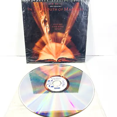 In The Mouth Of Madness Widescreen Special Edition Laserdisc Movie Sam Neill • $10