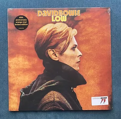 David Bowie - Low 45th Anniversary Orange Vinyl LP Remastered New Sealed • £32