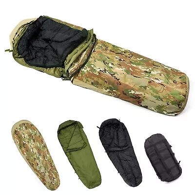 MT Military Modular Sleeping Bags System Multi Layered With Bivy Cover OCP • $239.99