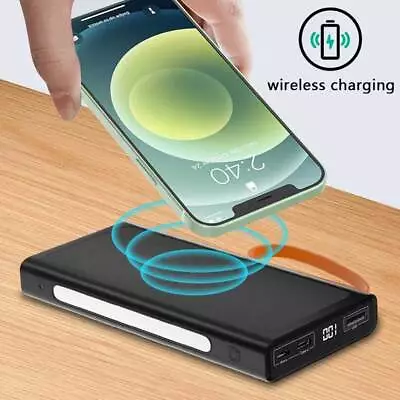 1000000mAh 5USB Backup External Battery Power Bank Pack Charger For Cell Phone • $17.91