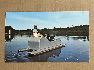 Postcard South Carolina Sesquicentennial State Park Pedal Boats Vintage SC PC • $1.99