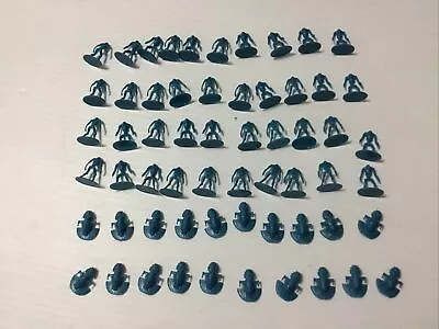 2005 RISK Star Wars Clone Wars Edition Blue Army Replacement Pieces 60 Pieces • $11.98