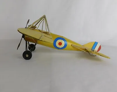 VINTAGE Metal ROYAL AIR FORCE Model AIRPLANE Collectable Decorative Toy  • $24