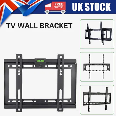 Updated Universal Table TV Stand/Bracket/Tilt LCD LED Plasma VESA Wall Mount • £9.99