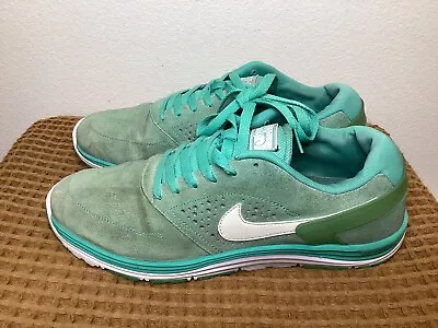 Nike SB Lunar Rod Men’s Sz 12 Crystal Mint Prod 537693-311 Paul Rodriguez Shoes • $35.99