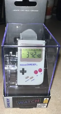 Paladone Nintendo Retro Digital Gameboy Watch W/ Official Super Mario Land Alarm • $25