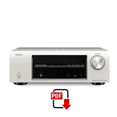 For Denon AVR 1613 / 1713 / 1723 SERVICE REPAIR MANUAL • $15.99