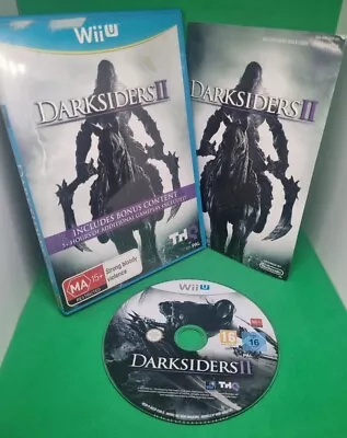 MINT DISC Darksiders II (2) Nintendo Wii U Game Complete W Manual • $16.99