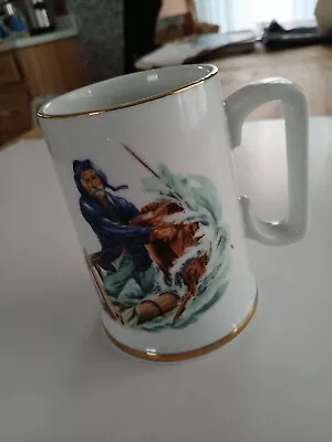 Norman Rockwell Porcelain Coffee /Beer Mug Norman Rockwell Museum 1985 Different • $20