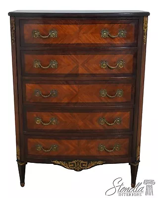 F62221EC: JOHN WIDDICOMB Vintage French Louis XV Style High Chest • $1095