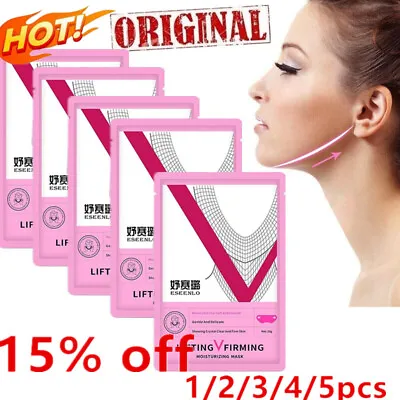 1/5X V Line Face Lifting Mask Double Chin Reducer V Shape Slimming Fi Fast • £5.63