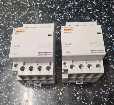 Schneider Merlin Gerin Multi9 CT Le 40A Contactor 15968 X 2 • £15