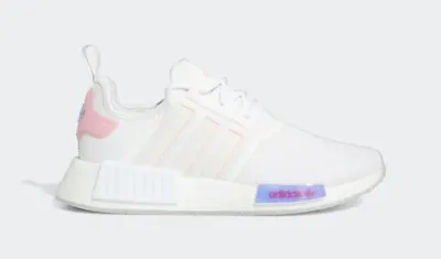$129 • Buy Adidas NMD_R1 White Pink Sneakers New Shoes GW5679 Women Size US 7