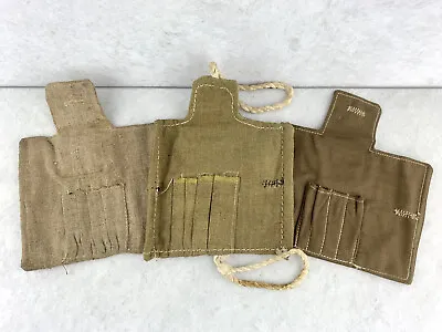 Original Russian SVT Rifle Cleaning Tool Pouch Lot 3 Different Kinds SVT 38 40 • $24.95