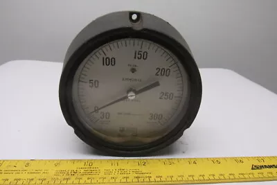 $39.99 • Buy Weksler Instruments Regal Ammonia Vacuum Pressure Gauge -30in-HG-300PSI 4-1/2 