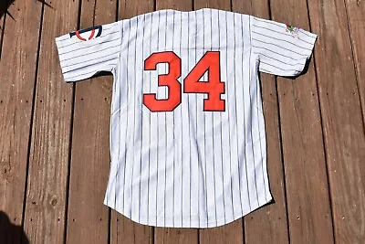 New! Kirby Puckett Minnesota Twins White Pinstripe Baseball Jersey Men's XXXL • $45