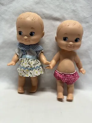 2017 Fisher Price Little Mommy Mini Baby Doll 6  Mattel Lot Of 2 • $14.99