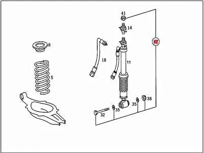 Genuine MERCEDES C140 W140 Coupe Sedan Ts Fastener Parts 000960012317 • $10.29