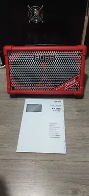 Boss CUBE Street II Battery Powered Stereo Amplifier (Red) • £299.99