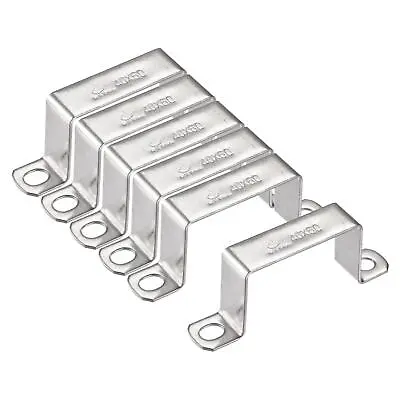 38 X 61mm 304 Stainless Steel U Shaped Connector Bracket 6pcs • $19.12