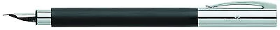 Faber-Castell Ambition Fountain Pen - Precious Black Resin • £44.95