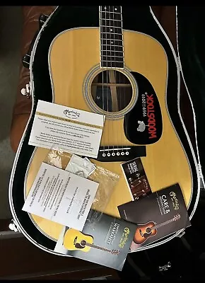 Martin D-35 Limited Woodstock 50th Anniversary Edition Excellent Condition • $1