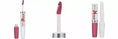 Maybelline SuperStay 24 2-Step Liquid Lipstick Makeup Blush On 1 On • $7.99