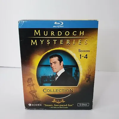 Murdoch Mysteries: Seasons 1-4 Collection [Pre-owned Blu-ray] Missing 1 Disc • $39.97