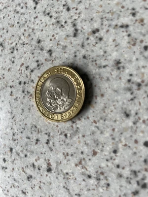 £40 • Buy Rare £2 Coin William Shakespeare 2016 Skull And Rose