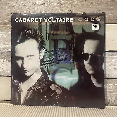 Cabaret Voltaire - Code - Vinyl Lp Record VG+  80s (D-94) • $14.99