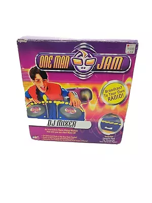 Vintage 2001  One Man Jam VTG Electronic MGA DJ Mixer NEW In Box HTF Radio  • $75.98