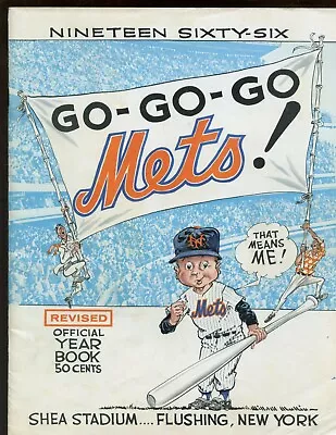 1966 New York Mets Revised Yearbook VGEX • $85