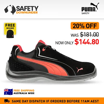 $144.80 • Buy New Puma 'Touring' Safety Shoes Mens Lightweight Safety Toe Cap / Work Boots