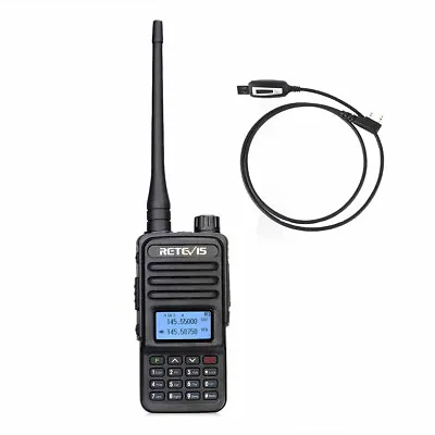 Retevis RT85 Ham Radio Walkie Talkie Dual Band Handheld Emergency Alert DTMF 5W • $53.99