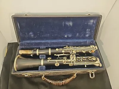 Vintage Goldstar Junior  Clarinet Chicago E510 With CASE Gold STAR Instrument • $66.74