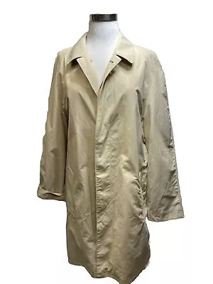 Burberry Trench Spring Coat New Beige Size 40R Read Comments • $340.91