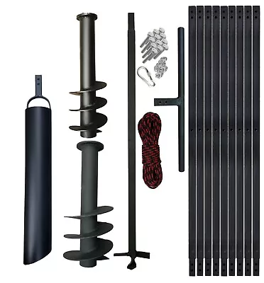 £260 • Buy PWSAM Hand Auger System Water Well Earth Borer  4 - 7 Inch 9-55ft + BAILER