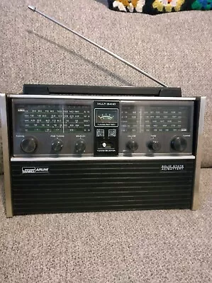 Montgomery Ward Multi-10 Band Transistor Radio-works Well • $41