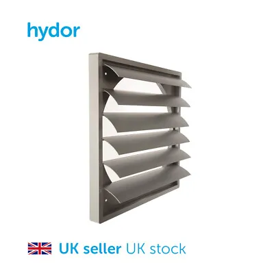 £26.99 • Buy Backdraught Louvre Shutter 315mm Gravity Extraction Ventilation Wall Mounted 