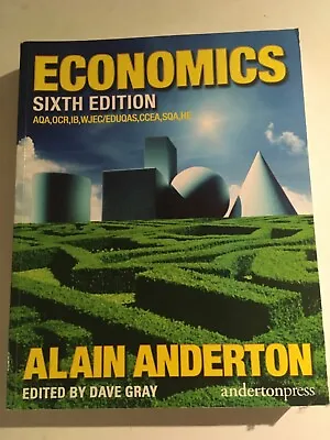 Edexcel AS/A Level Economics Student Book + Active Book By Dave Gray Alain... • £35