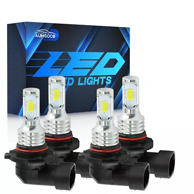 9005 9006 LED Headlights Bulbs 6500K High Low Beam For Chevy Blazer 1992-2005 • $21.99