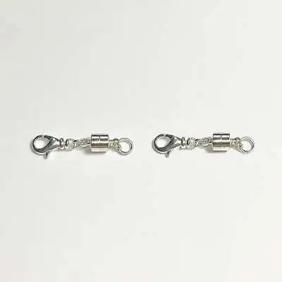 Silver Plated Magnetic Clasp Converters (2 Pack) • £5