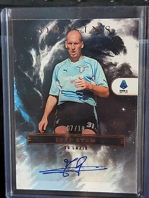 2022/23 Panini Chronicles JAAP STAM Origins Auto /10 Lazio  • £40